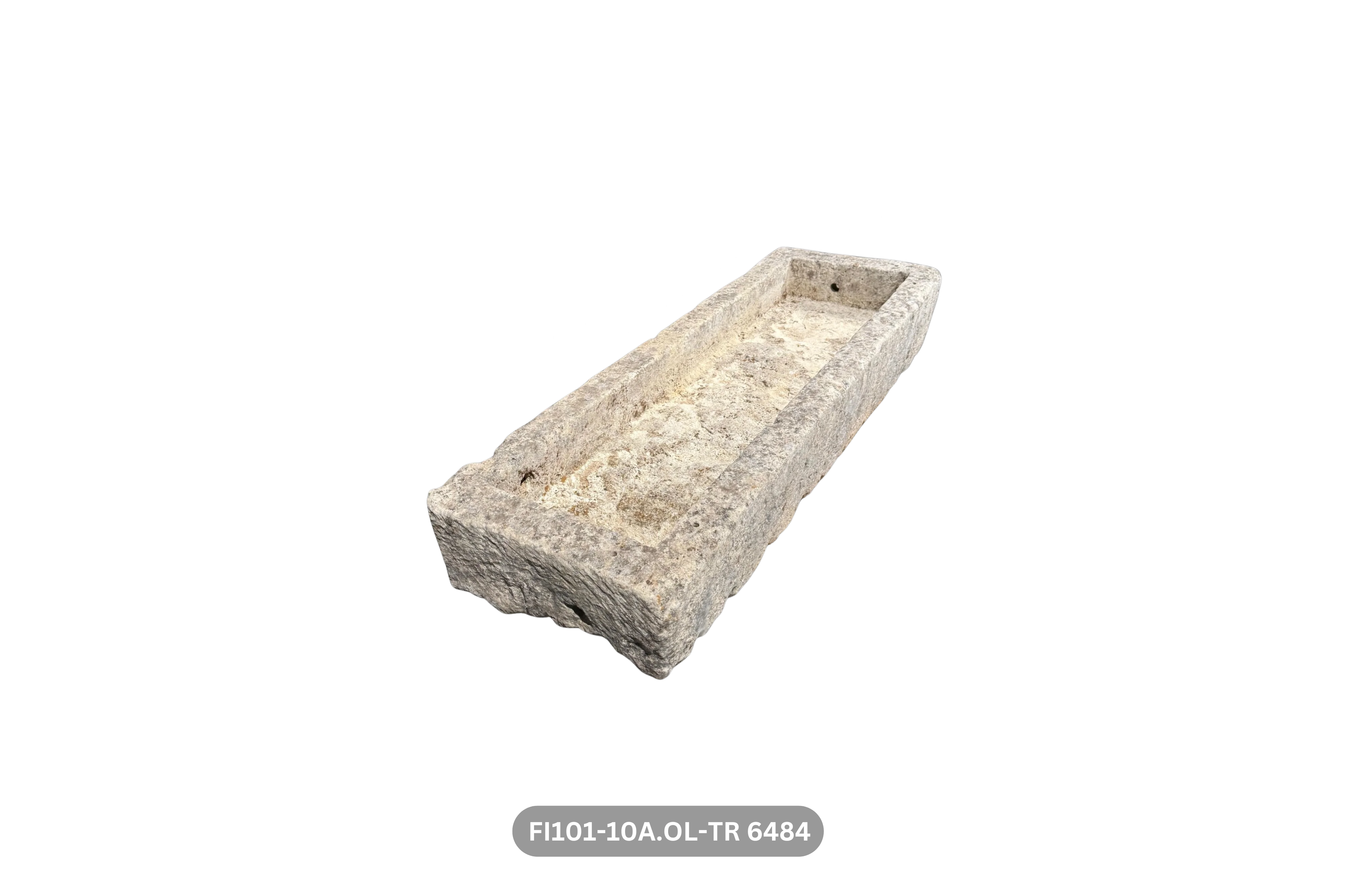 Antique French Limestone Trough - Image 4